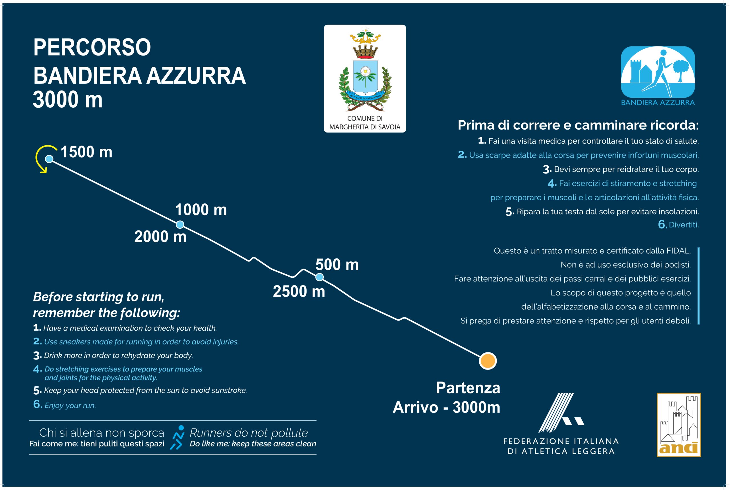 locandina bandiera azzurra